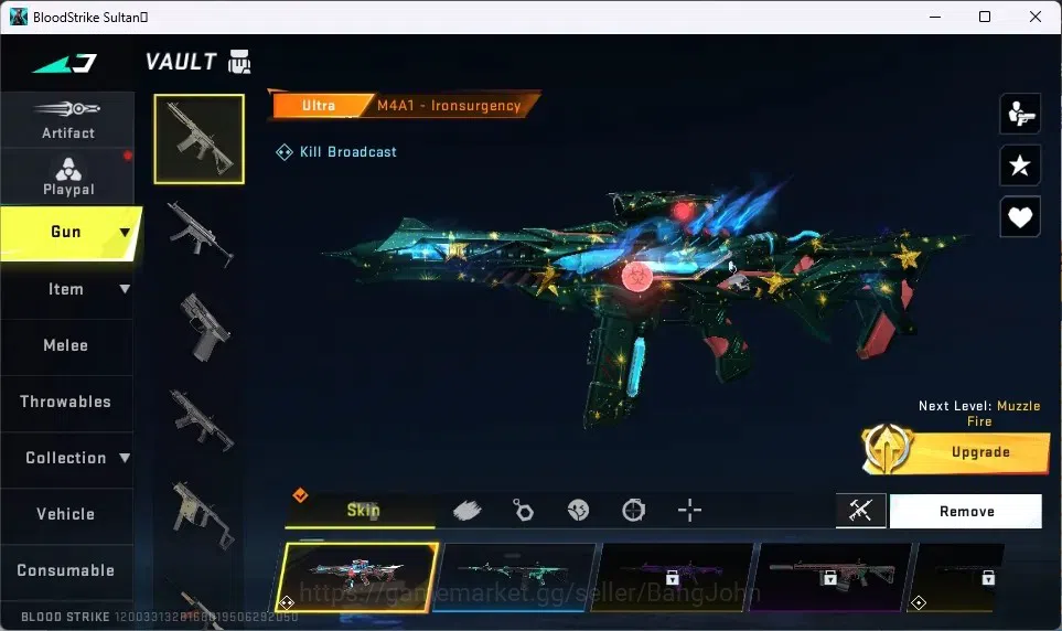 Blood Strike Accounts ASIA | ETERNAL:AUG-Empyrean|3 COLLAB (2 TR,1 EVA)| image 2
