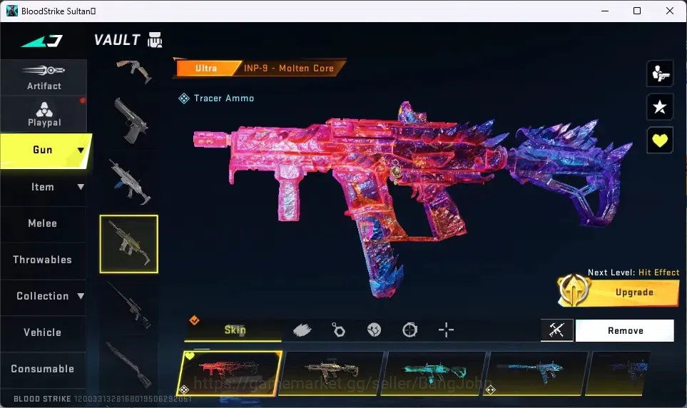 Blood Strike Accounts ASIA | ETERNAL:AUG-Empyrean|3 COLLAB (2 TR,1 EVA)| image 7