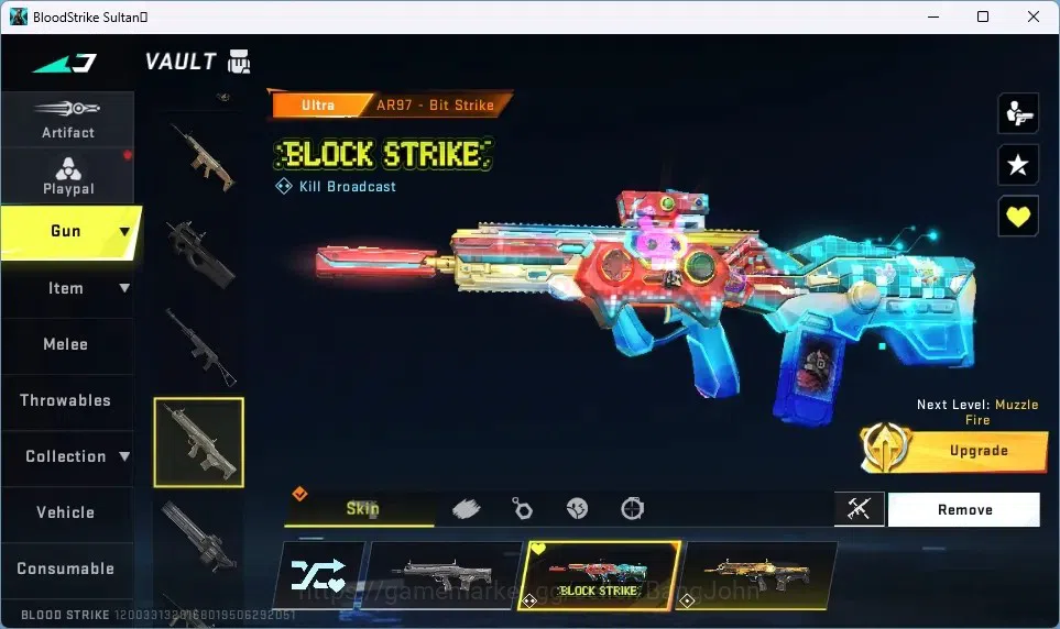 Blood Strike Accounts ASIA | ETERNAL:AUG-Empyrean|3 COLLAB (2 TR,1 EVA)| image 9