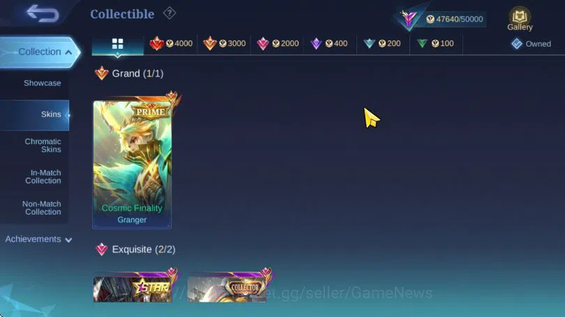 Mobile Legends: Bang Bang Accounts Hero 118|Skin 188|High Immo 106|Prime+M7 Granger,A image 7