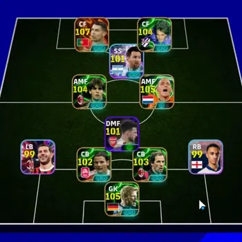 eFootball Accounts Legends & Iconic Players Android|Big Time (Cristiano Ronaldo,Steven Gerarrd)16Epic Wesley Sneijder,Oliver