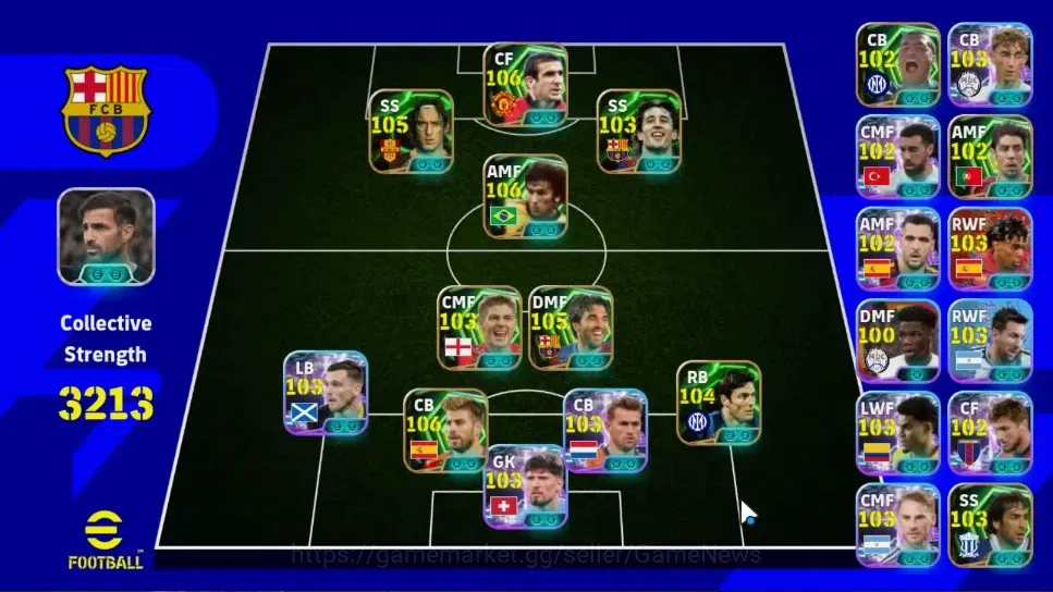 eFootball Accounts Legends & Iconic Players Android|15 Epic Zico,Eric Cantona,Gerard Pique,Deco,Francesco Totti,Steven 1