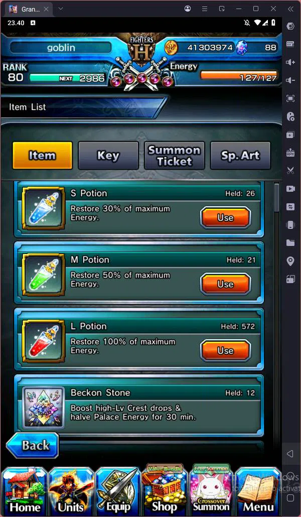 Grand Summoners Accounts GLOBAL| Ascend 21 | Shirou Emiya, Long TW, Fen TW, image 2