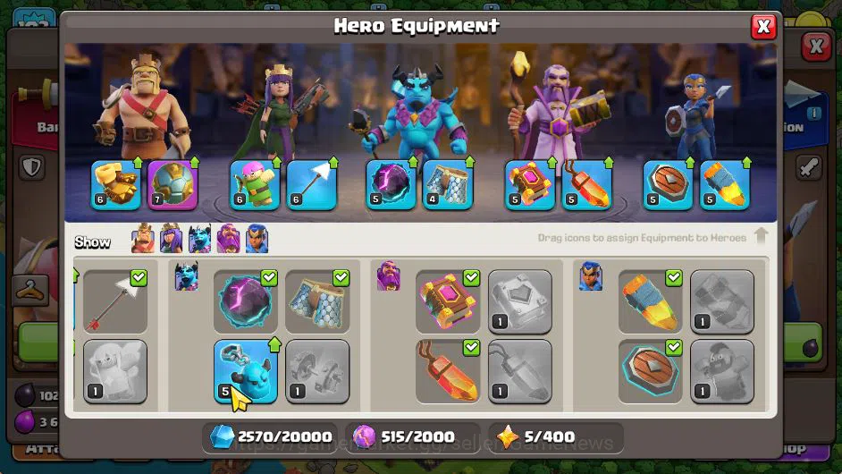 Clash of Clans Accounts TH 14-BH 6|LV 103|TROPHY 1899|HH 7|BK 40,AQ 20,GW  image 4