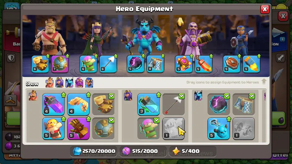 Clash of Clans Accounts TH 14-BH 6|LV 103|TROPHY 1899|HH 7|BK 40,AQ 20,GW  image 5