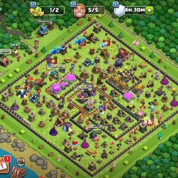 Clash of Clans High-End TH 14-BH 6|LV 103|TROPHY 1899|HH 7|BK 40,AQ 20,GW  image 1