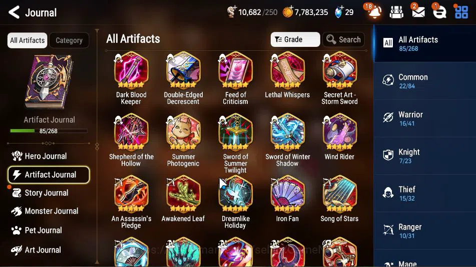 Epic Seven Accounts ASIA Verif|12 ML(DB Senya,DK Sharun,Ab Yufine,Etc) image 10