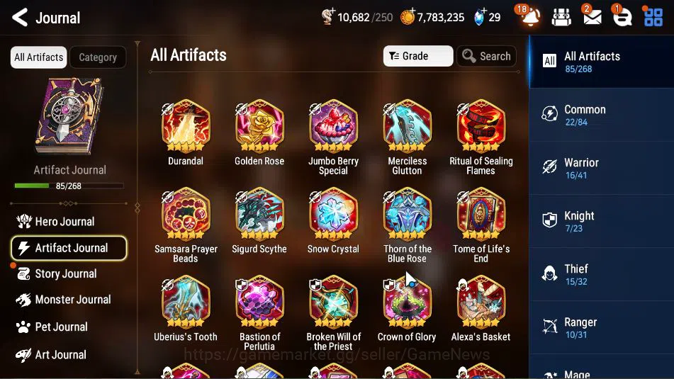 Epic Seven Accounts ASIA Verif|12 ML(DB Senya,DK Sharun,Ab Yufine,Etc) image 9