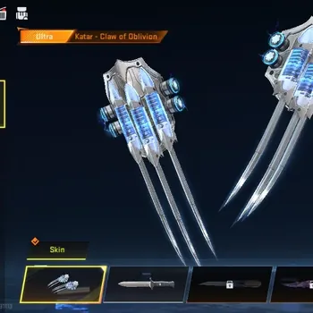 Blood Strike Accounts Collab Skin Asia|Meele Ultra Katar Claw of Oblivion|Limited Spear Blossom MAX|Collab AOT M4A1 Battle
