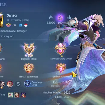 Mobile Legends: Bang Bang Others Hero 120+ | Skin 180+, M& granger, Saint S badang, image 1