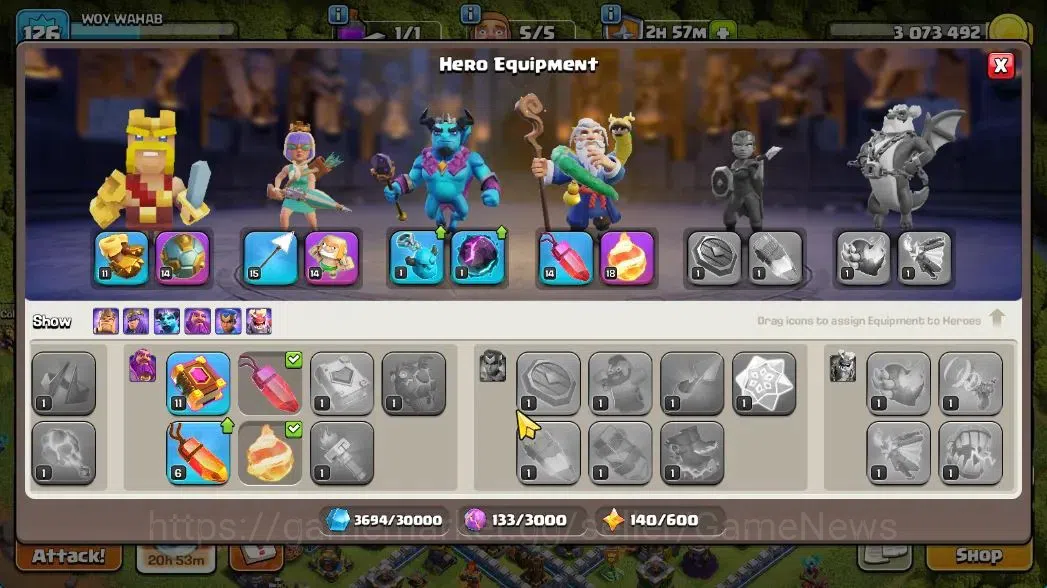 Clash of Clans Accounts TH 12-BH 8|LV 126|HH 6|BK 61,AQ 65,GW 36,MP 32|BM  image 11