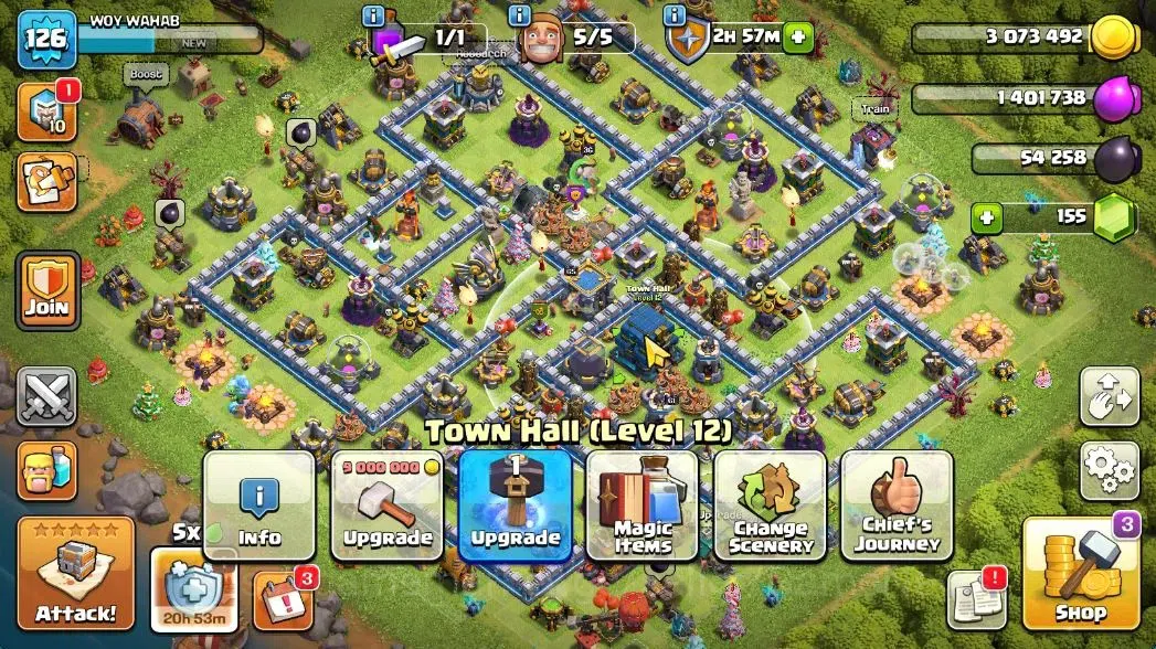 Clash of Clans Accounts TH 12-BH 8|LV 126|HH 6|BK 61,AQ 65,GW 36,MP 32|BM  image 2