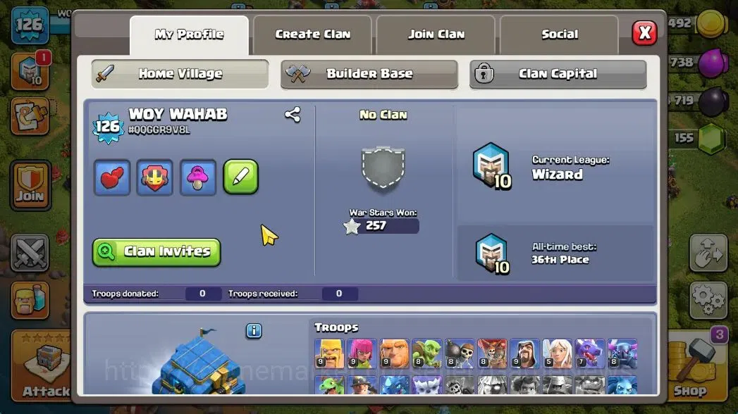 Clash of Clans Accounts TH 12-BH 8|LV 126|HH 6|BK 61,AQ 65,GW 36,MP 32|BM  image 4