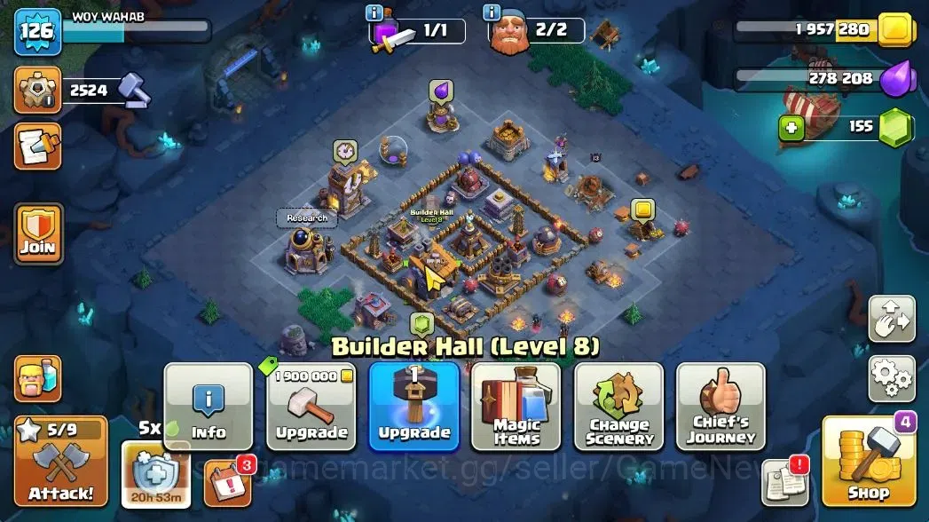 Clash of Clans Accounts TH 12-BH 8|LV 126|HH 6|BK 61,AQ 65,GW 36,MP 32|BM  image 7