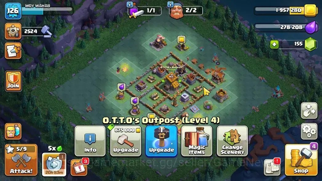 Clash of Clans Accounts TH 12-BH 8|LV 126|HH 6|BK 61,AQ 65,GW 36,MP 32|BM  image 8