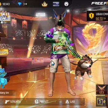 Free Fire Accounts Indo|UMP Booyah Day Lvl 5|M1887 Hand of Hope,AN94 Tornado,AUG Aqua,MP5 Crowned Glory Etc|55 Vault 23