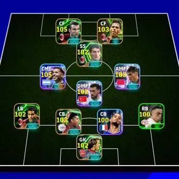 eFootball Accounts Legends & Iconic Players Mobile|PW 3166|Epic Shevchenko,Raúl,Van Basten,Jan Koller Etc.|Showtime Enzo