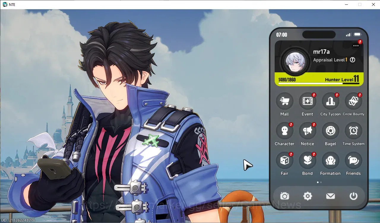 Neverness to Everness Accounts GLOBAL NA|HL 11|TL 8|19 S.Dice|4 SSR 2 Limited (Chaos,Lacrimosa),Baicang,Daffodill|2 SSR 8