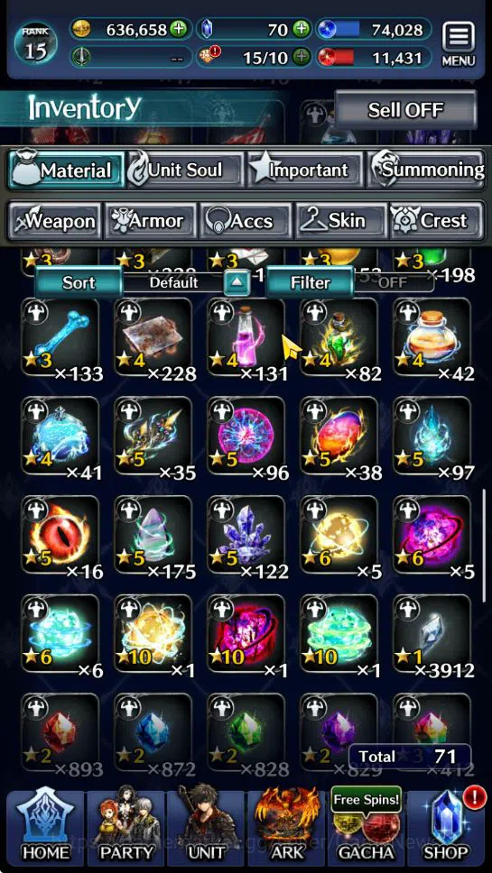 Last Cloudia Accounts GLOBAL | Rank 15 | Collab DMC (Vergil,Nero) TopTie image 8