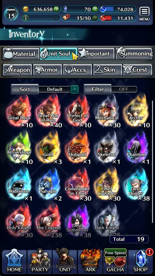 Last Cloudia Accounts GLOBAL | Rank 15 | Collab DMC (Vergil,Nero) TopTie image 9