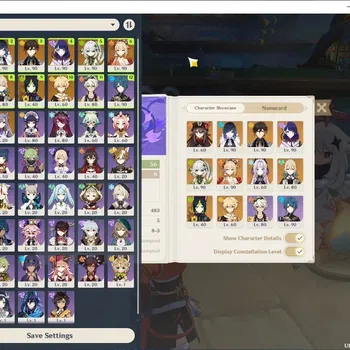 Genshin Impact Accounts Others Asia|AR 56|7 Limited + 5 (*5Weapon)|(Yoimiya)+Sign,Yelan,Nahida,Zhongli,Raiden