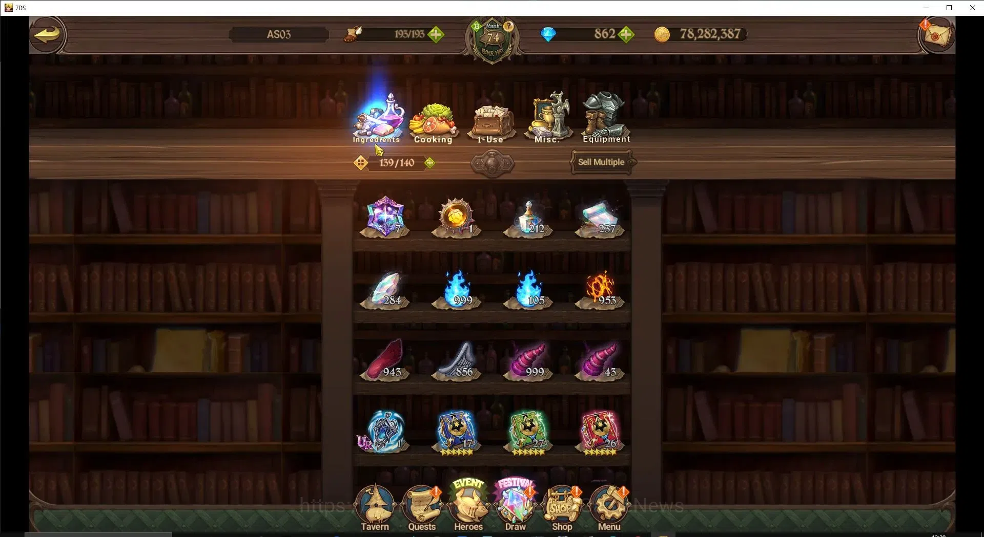 The Seven Deadly Sins: Grand Cross Accounts ASIA|4,1M CC|862 DM+71 LS|6 LR+9 UR+Many Collab|NM image 17