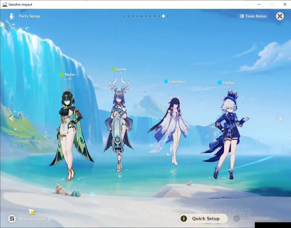 Genshin Impact Accounts Asia|AR 59|Moonlit Bloom Team|14 Limited+9(*5Wep)| image 3