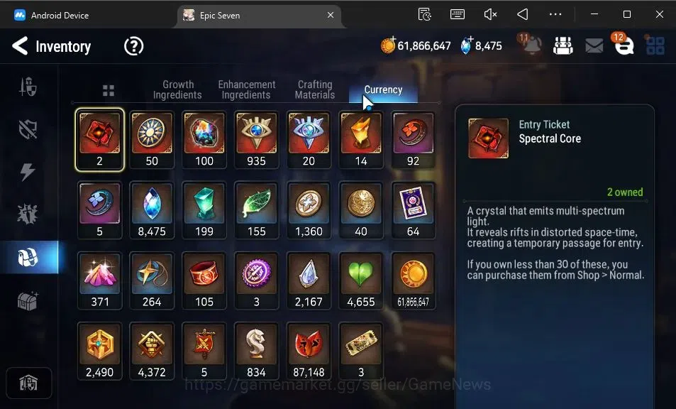 Epic Seven Accounts GLOBAL Unverif|8 ML(Shepherd of the Dark Diene,Rue image 15