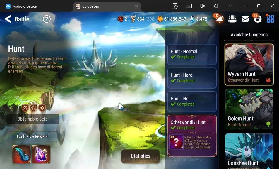 Epic Seven Accounts GLOBAL Unverif|8 ML(Shepherd of the Dark Diene,Rue image 19