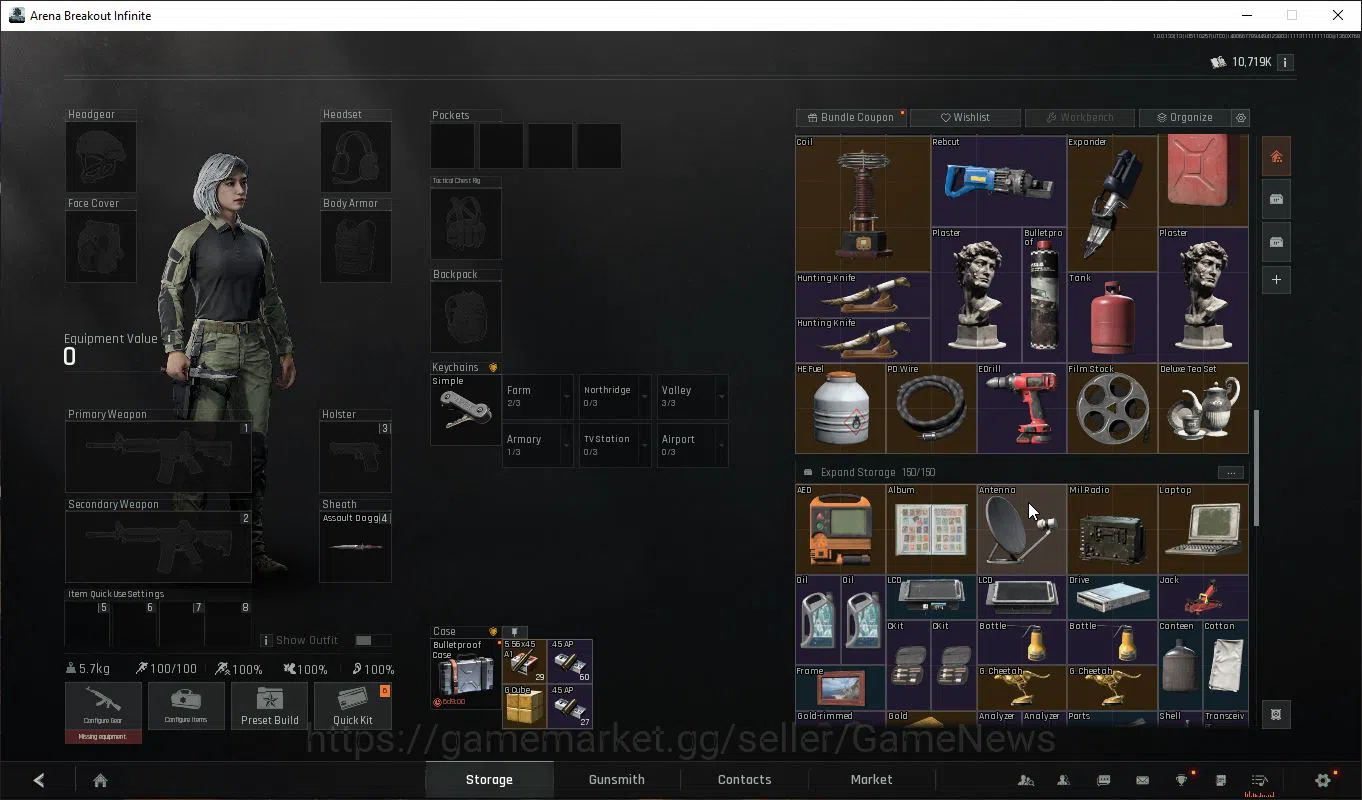 Arena Breakout: Infinite Accounts Global |Lvl 30| SV 42M | CV 10M | Assault Dagger |AK-12 Flag Sqd,AN-94 Flag Aqd,AKM B 4