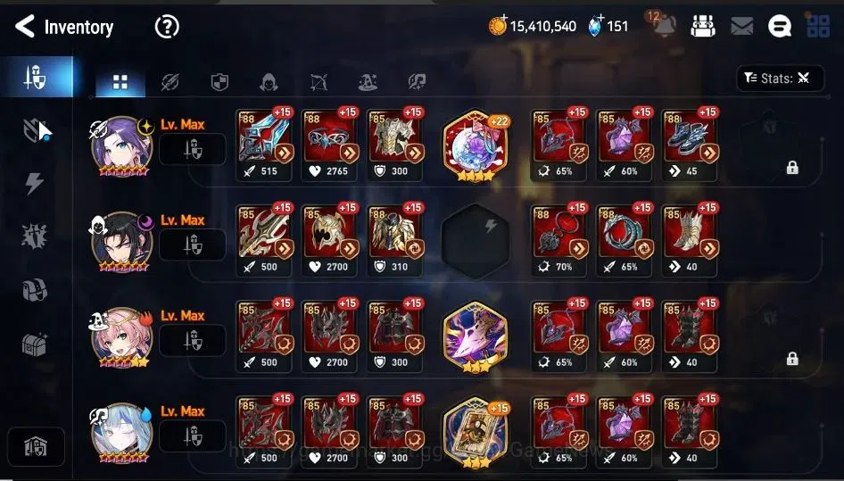 Epic Seven Accounts GLOBAL Unverif|New Era|4 ML(DD Ray,Harsetti,SS Viv image 16