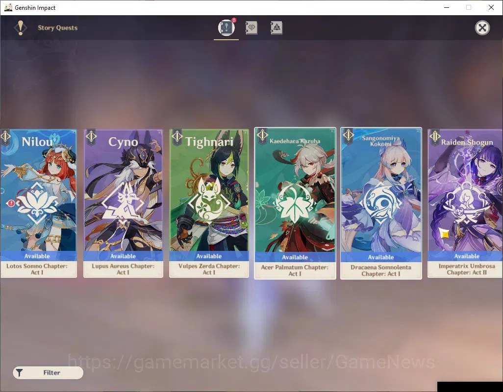 Genshin Impact Accounts ASIA|AR 56|PremFrezee [Skirk,Escoffier,Furina]|9 L image 15