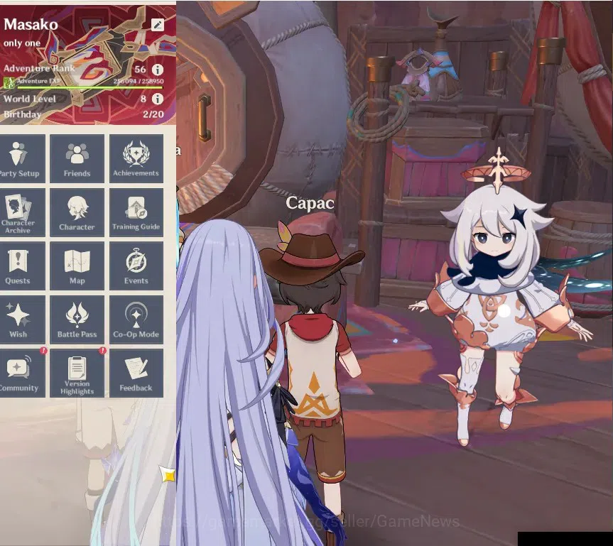 Genshin Impact Accounts ASIA|AR 56|PremFrezee [Skirk,Escoffier,Furina]|9 L image 2