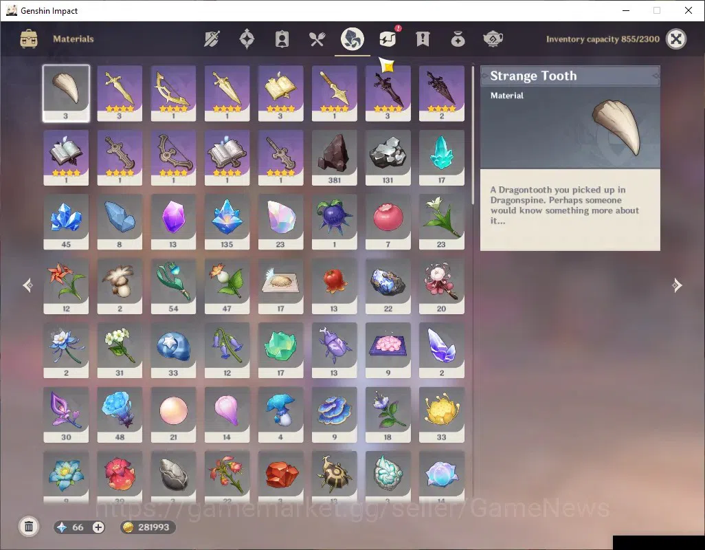 Genshin Impact Accounts ASIA|AR 56|PremFrezee [Skirk,Escoffier,Furina]|9 L image 7