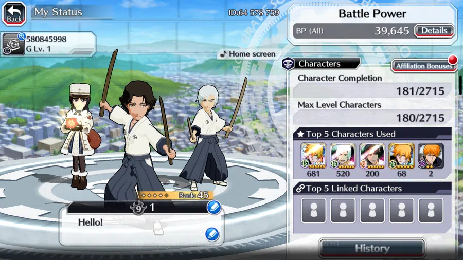Bleach: Brave Souls Accounts GLOBAL]6K Orb+Fresh All Story|2SoulReaper(Jushiro+ image 3