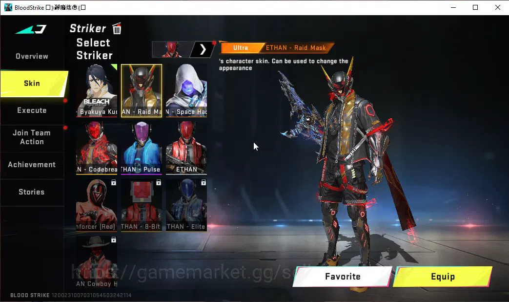 Blood Strike Accounts ASIA|7 ETERNAL COLLAB M4A1,UZI,QBZ95,SPIKE,Ethan|M image 14