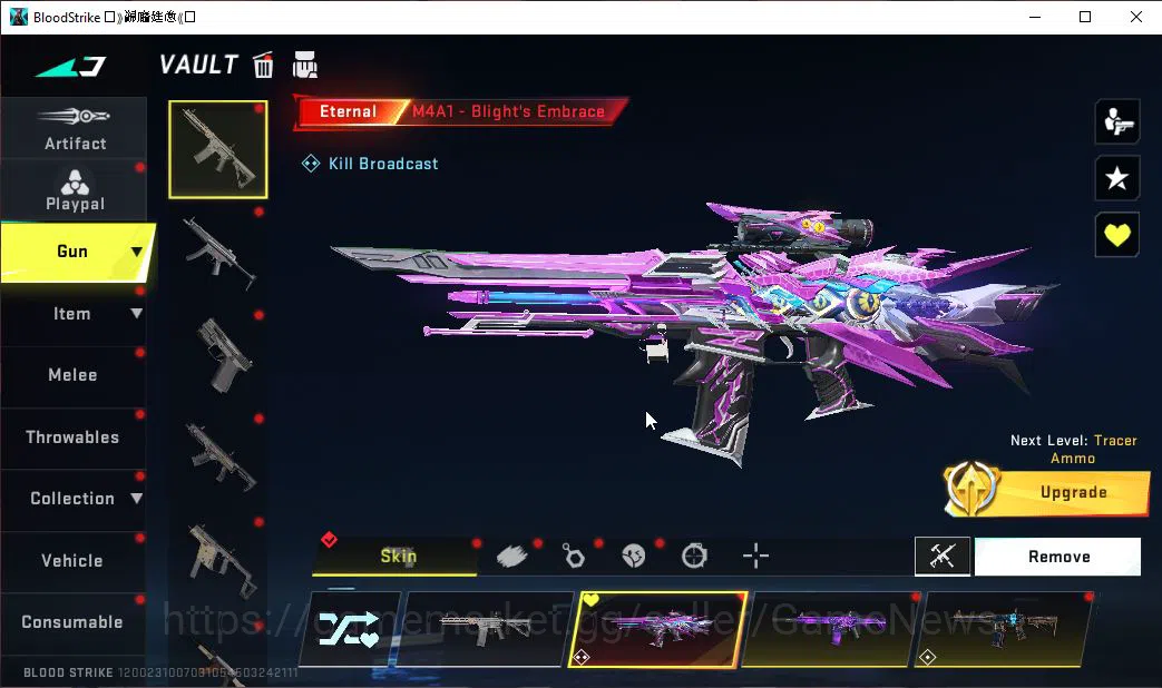 Blood Strike Accounts ASIA|7 ETERNAL COLLAB M4A1,UZI,QBZ95,SPIKE,Ethan|M image 3