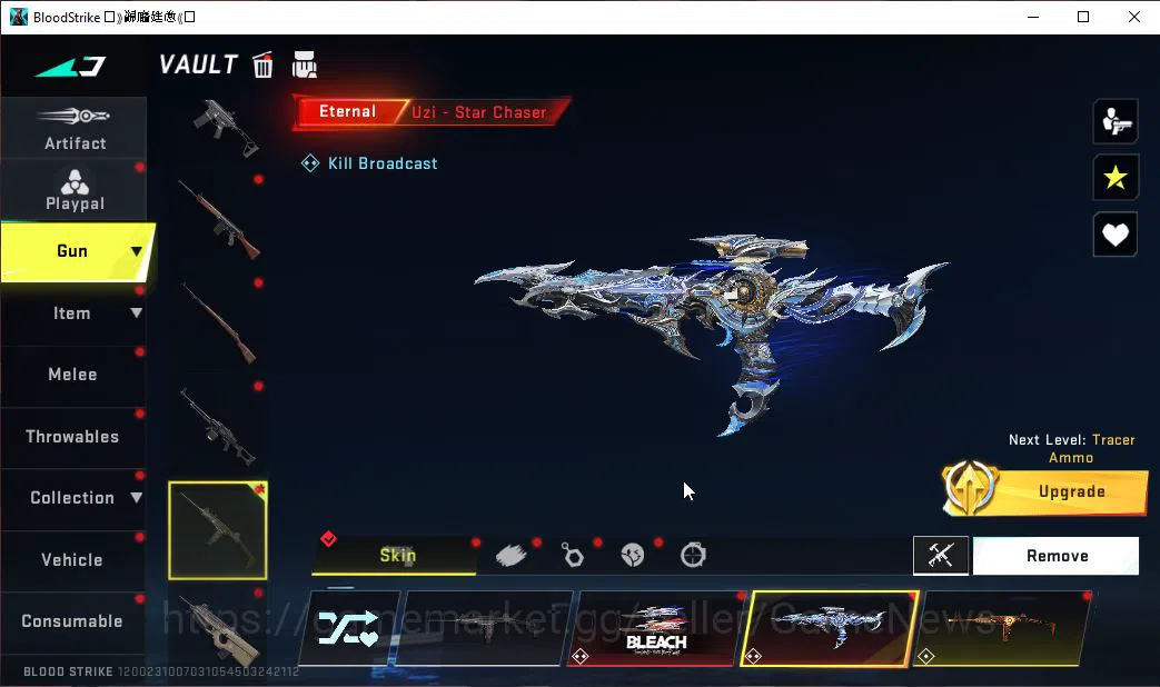 Blood Strike Accounts ASIA|7 ETERNAL COLLAB M4A1,UZI,QBZ95,SPIKE,Ethan|M image 4