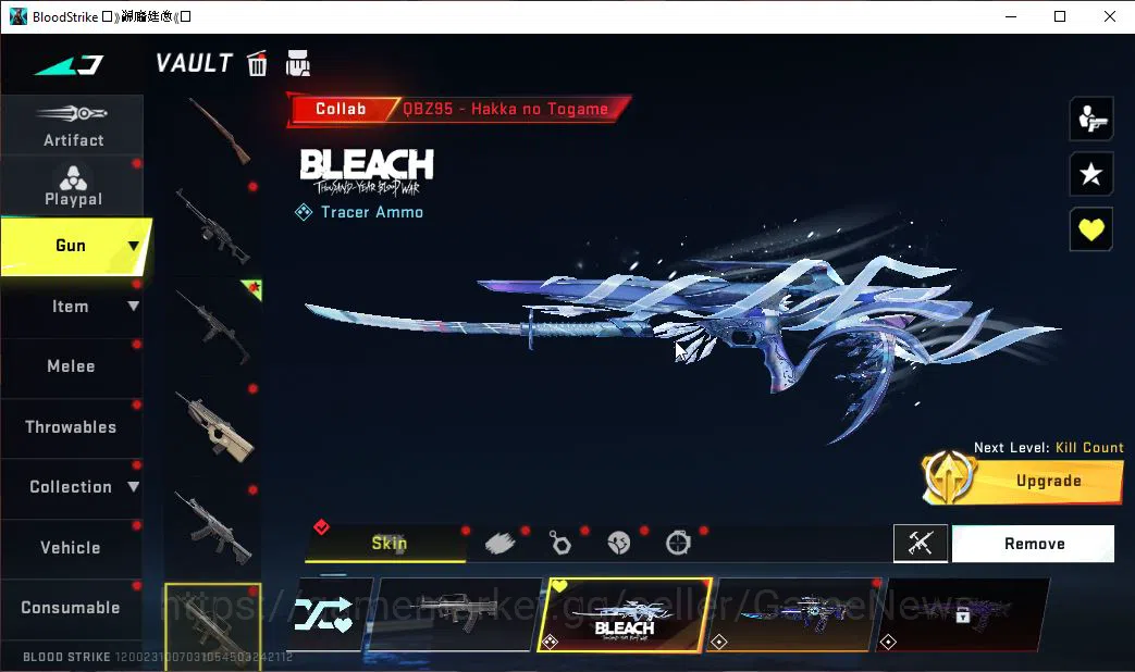Blood Strike Accounts ASIA|7 ETERNAL COLLAB M4A1,UZI,QBZ95,SPIKE,Ethan|M image 6