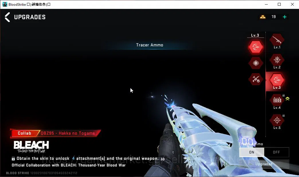 Blood Strike Accounts ASIA|7 ETERNAL COLLAB M4A1,UZI,QBZ95,SPIKE,Ethan|M image 7