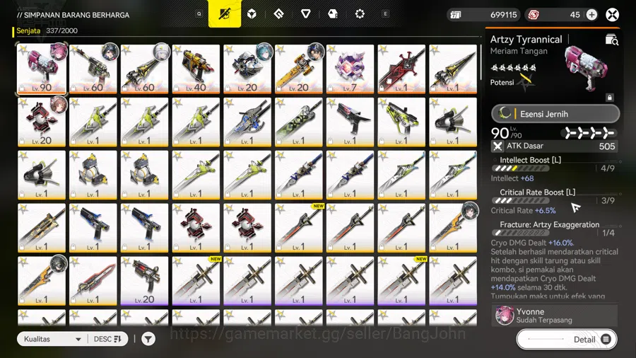 Arknights: Endfield Accounts ASIA | Level 49 | 2 Limit+2 Sign | Yvonne Sign, Ta image 4