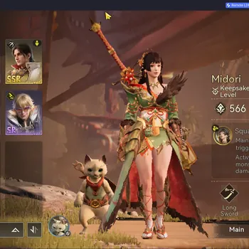 Monster Hunter Outlanders Accounts Starter APAC|AR4|FreshStarter|1 Limit Midori|4SR|MC MALE|Log Garena|Check MHO1233B