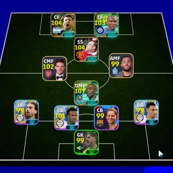 eFootball Accounts Legends & Iconic Players Android|Epic Claude Makelele,Samuel Eto'o,Wayne Rooney,Sergio