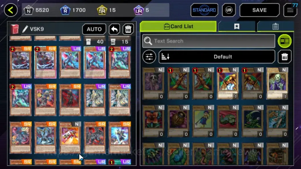 Yu-Gi-Oh! Master Duel Accounts Android|Lv 18 | 20 Deck | Kewl, VSK9, Yummys, Drac image 7