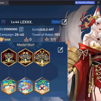Mobile Legends: Adventure Accounts Global | LV 44 |956K Power|Camp26-40|VIP 10|Hero 96|41 SSR|5,559 Diamonds|Detail Check SS