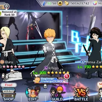 Bleach: Brave Souls Accounts Mid-Tier Global | 10K BP+10K Orb|Mid Story | Ichigo TBW25 | Izuru TYBW | Tensa Zangetsu | Check