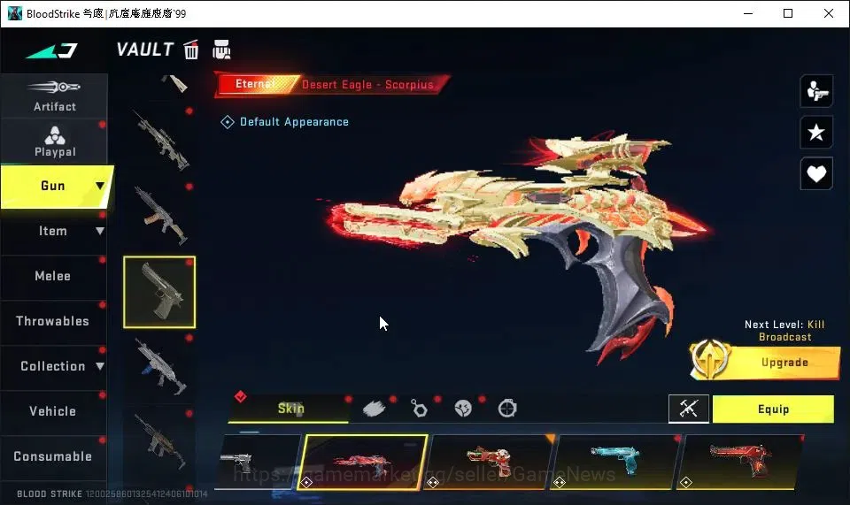 Blood Strike Accounts ASIA|2 EVO[UMP45 Lv4,MP5 Lv3]|9 ETERNAL[AK47 Lv5,K image 11