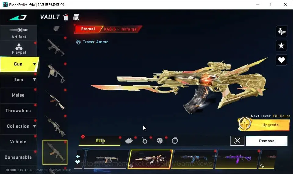 Blood Strike Accounts ASIA|2 EVO[UMP45 Lv4,MP5 Lv3]|9 ETERNAL[AK47 Lv5,K image 12