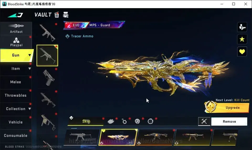 Blood Strike Accounts ASIA|2 EVO[UMP45 Lv4,MP5 Lv3]|9 ETERNAL[AK47 Lv5,K image 18