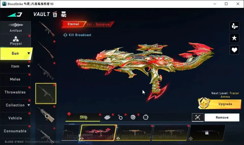 Blood Strike Accounts ASIA|2 EVO[UMP45 Lv4,MP5 Lv3]|9 ETERNAL[AK47 Lv5,K image 7
